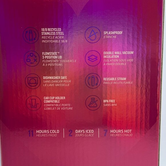 STANLEY Berry Truffle 40 oz Quencher Valentine's Day NEW IN BOX Limited Edition - Picture 15 of 16